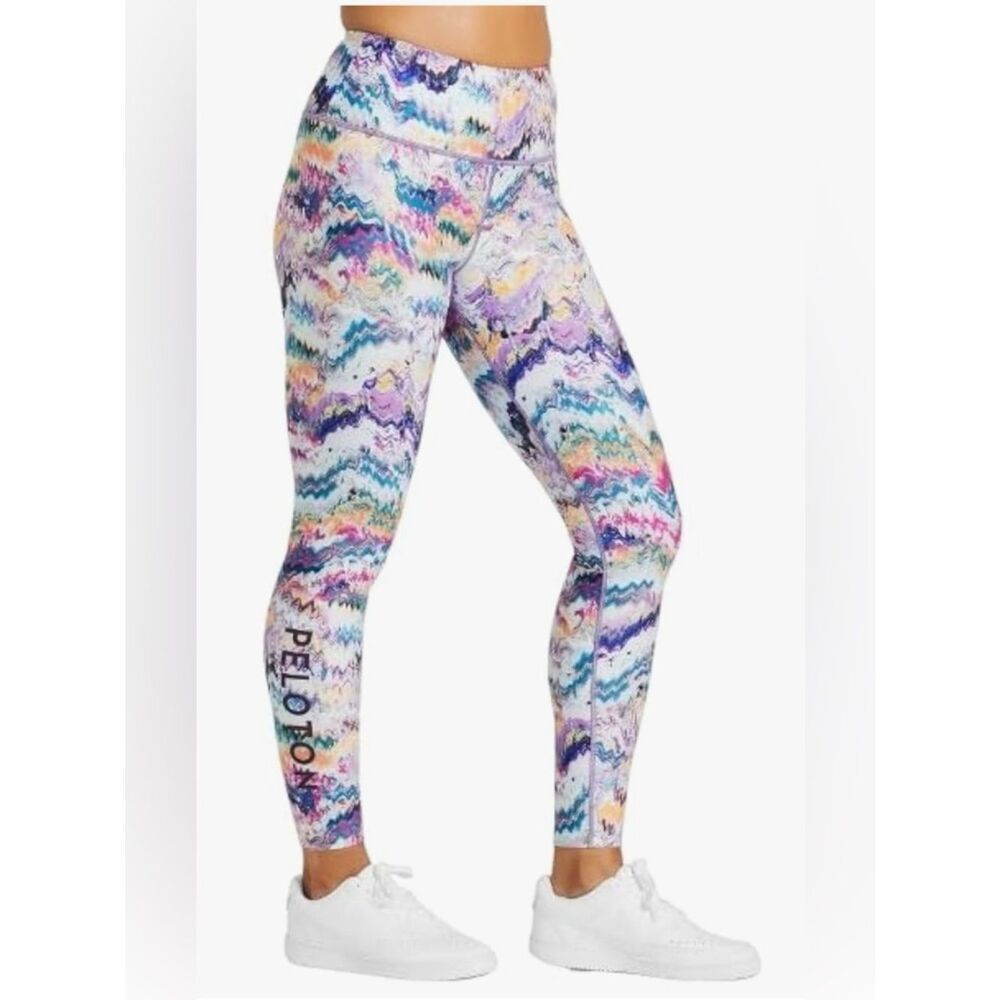Peloton Recover High-Waist Leggings, River Rock, Smalll, NWT
